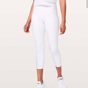Women’s size 4 Lululemon All The Right Places Crop II *23"